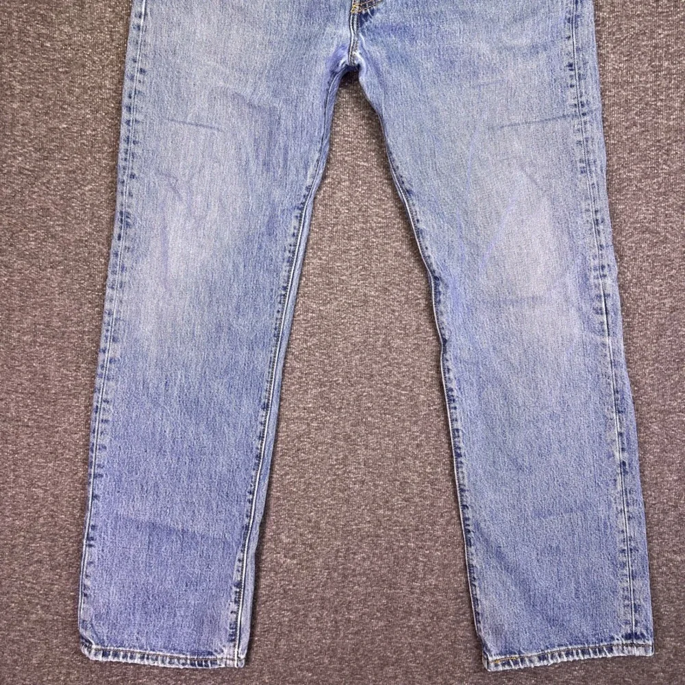 Levis 501‎ Original Jeans Mens 36x32 Blue Straight Leg Casual Casual Button Fly